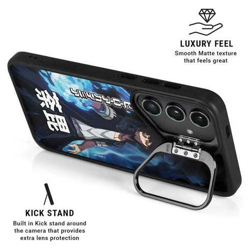 My Hero Academia Dabi Season 5 Galaxy S25 Kickstand Case